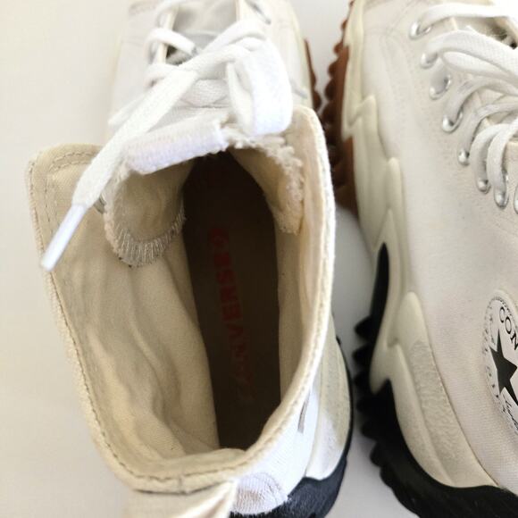 Converse Run Star Motion Platform Sneakers – Women's 9 / Men's 7.5 – White/Black - Picture 9 of 11